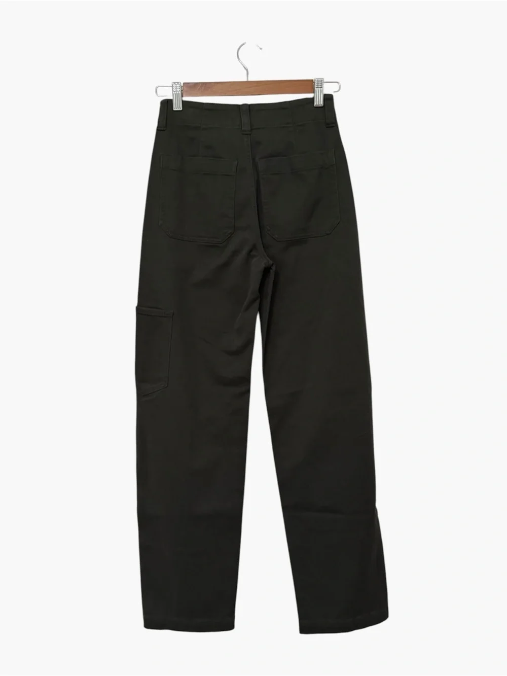 MADEWELL | NWT The Balloon Barrel Leg Pant in Midnight Olive, Size 25